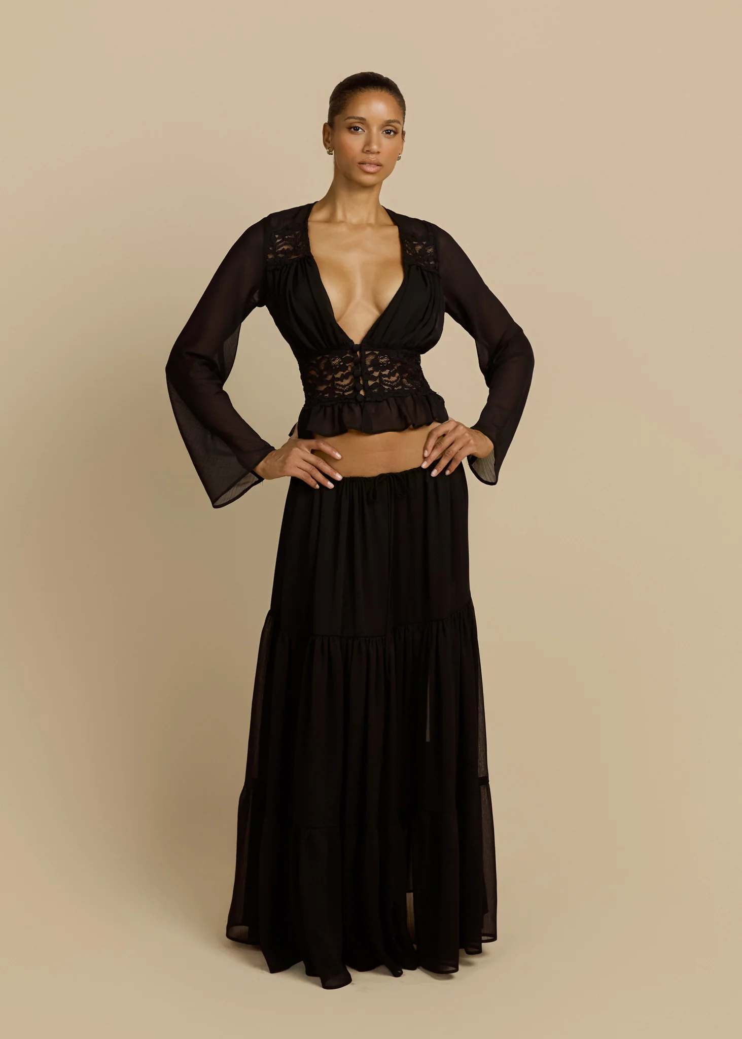 ALESSANDRA SKIRT BLACK - Image 6