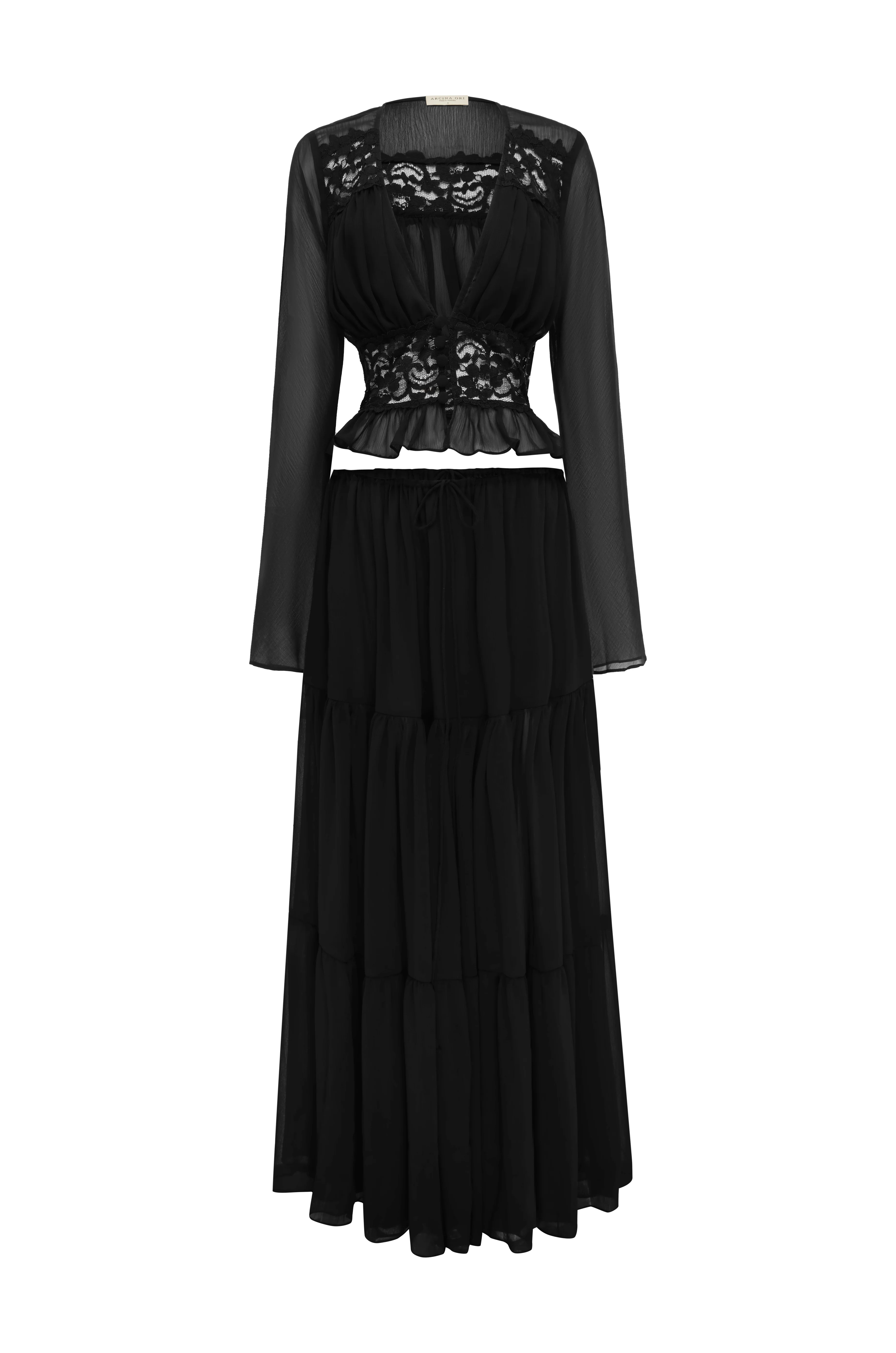 ALESSANDRA SKIRT BLACK - Image 8