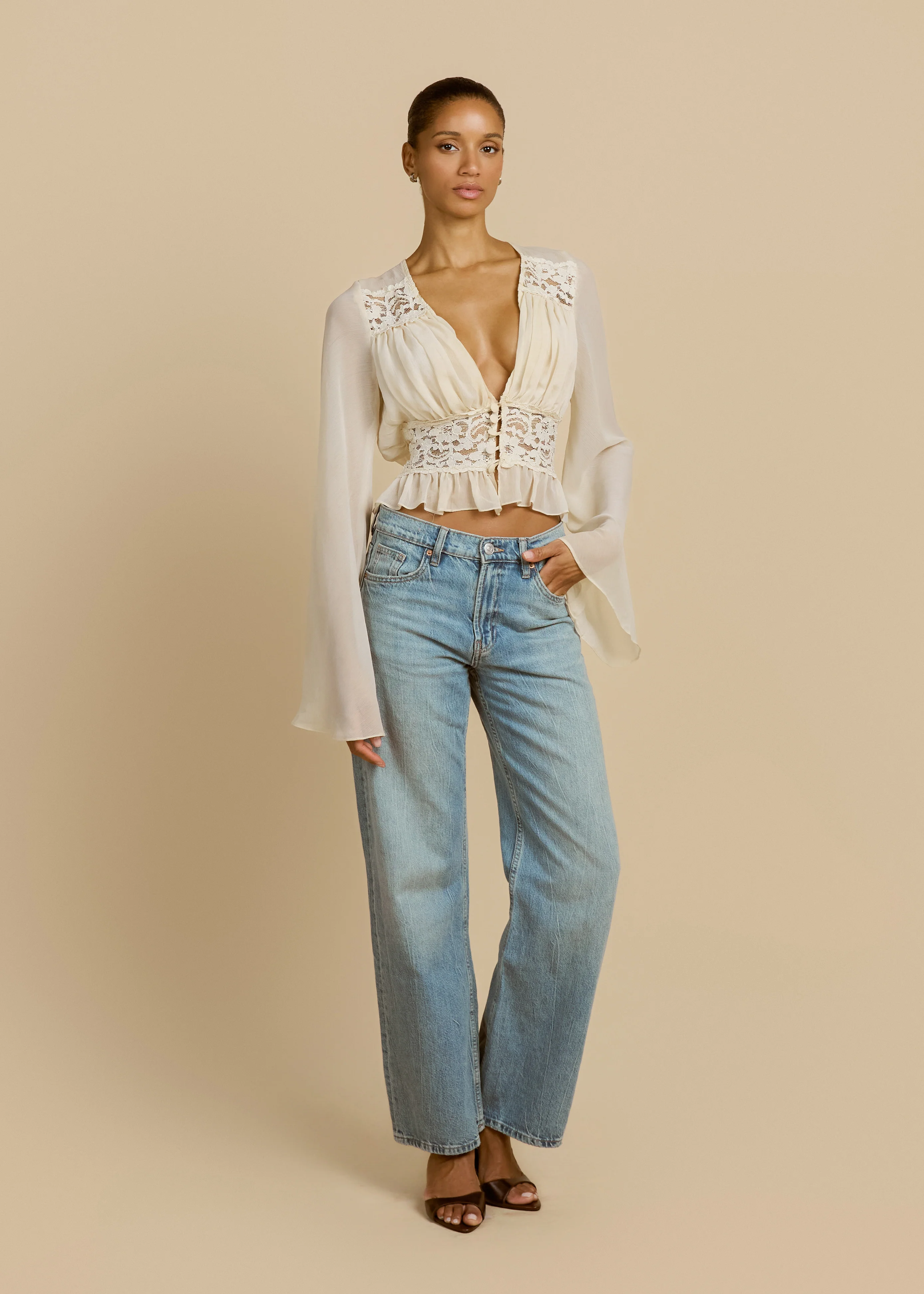 ALESSANDRA TOP IVORY